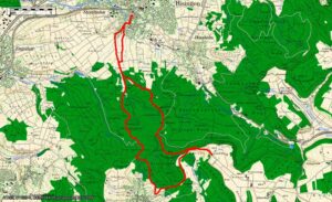 Bisingen-Irrenberg-Karte
