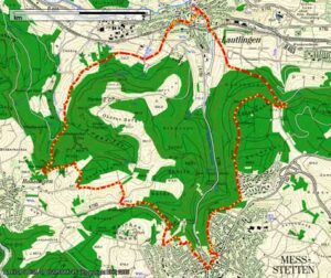 Lautlingen-Hossinger-Leiter-Wanderkarte