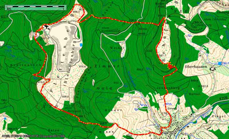 Plettenberg-Wanderung_Karte
