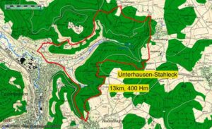 Unterhausen-Stahleck_Karte